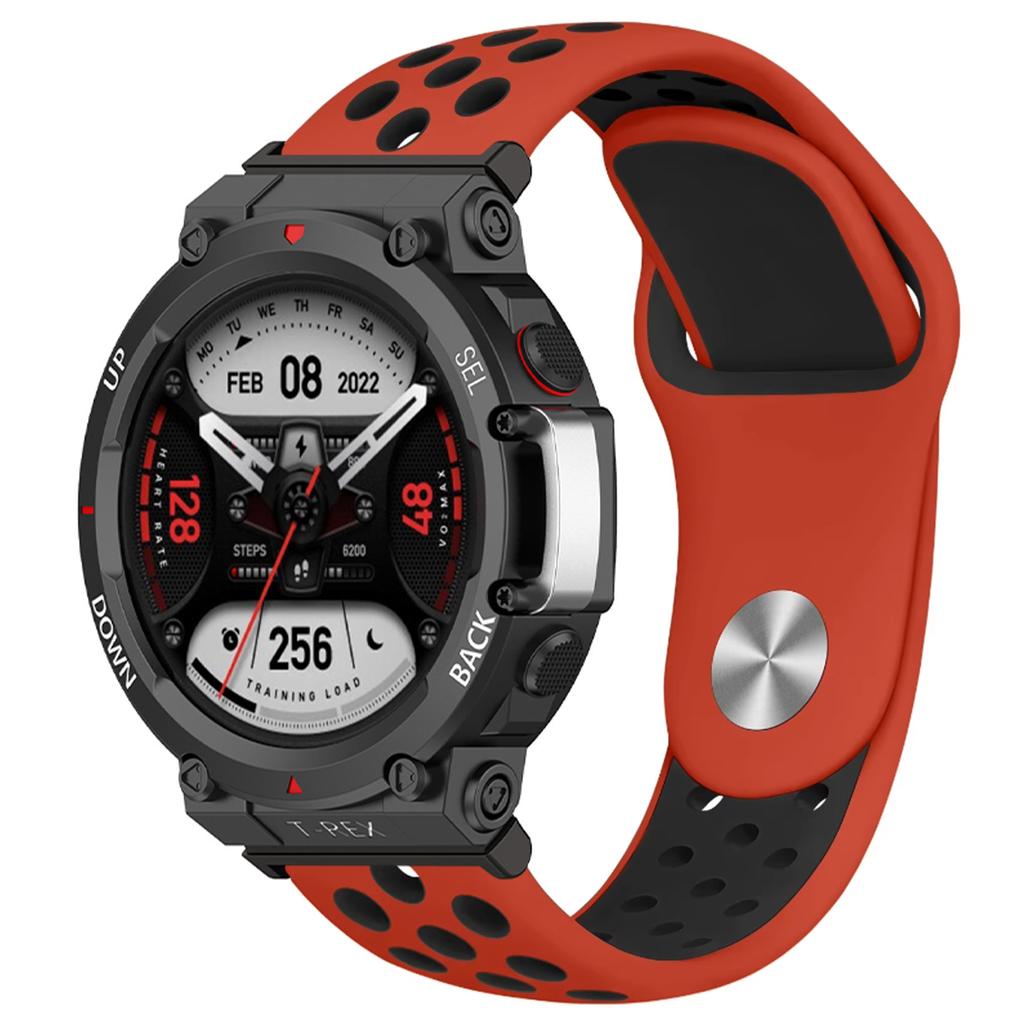 Дышащий силиконовый ремешок для умных часов Huami Amazfit T-Rex 3, спортивный браслет, ремешки для Amazfit T Rex Trex Pro Ultra Correa