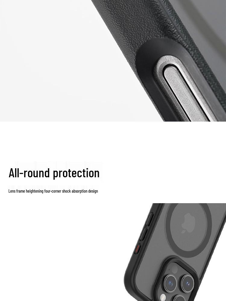Матовый Магнитный Противоударный Чехол-Подставка для iPhone 17 Pro Max