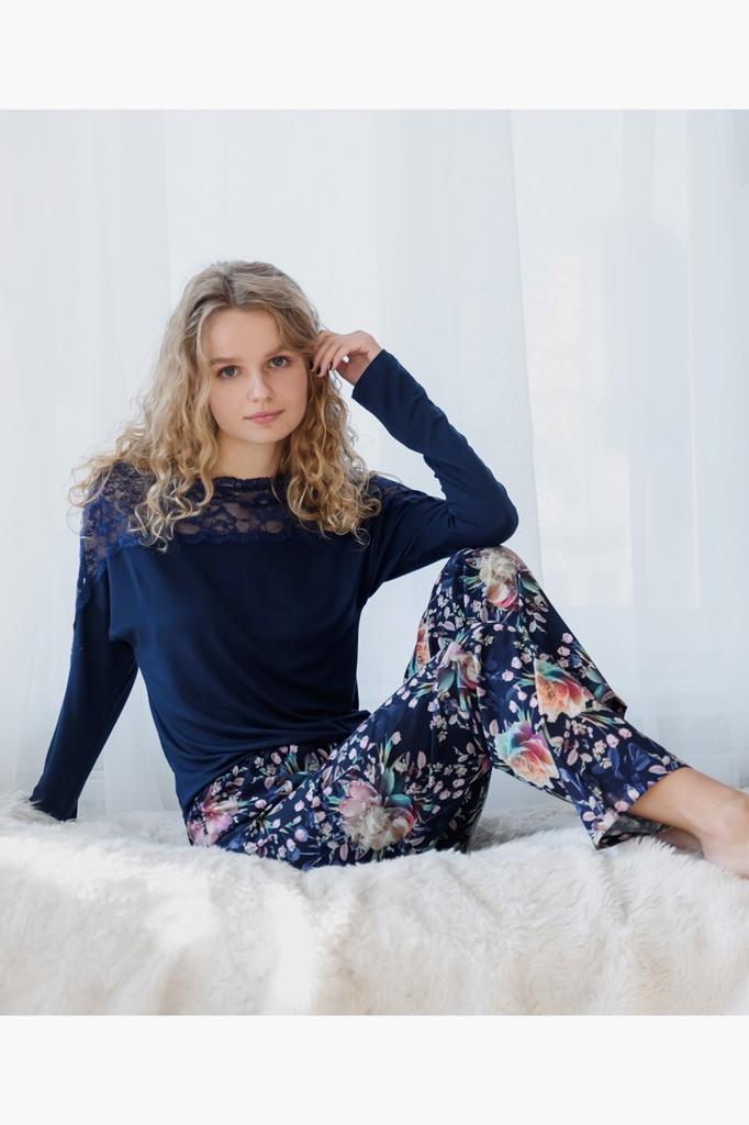 Комплект: блуза и брюки Silence (65805)