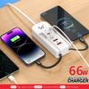 66 Вт Быстрое Зарядное Устройство с Несколькими Портами USB Type-C PD для Телефона iPhone Samsung Xiaomi Quick Charge EU US Штекер Настенное Зарядное Устройство
