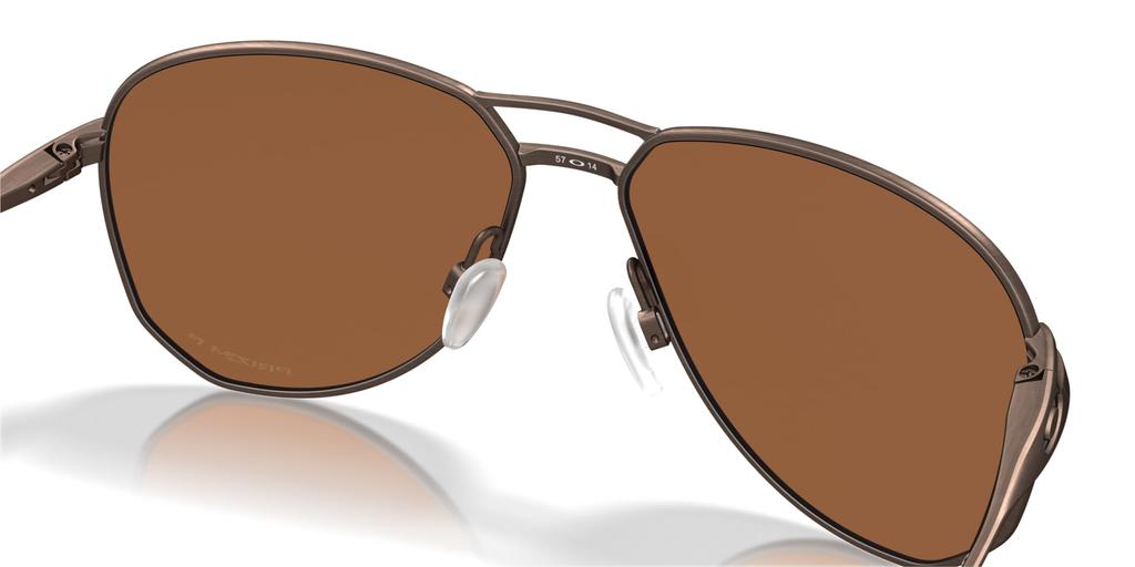 Солнцезащитные очки OO4147 SATIN TOAST 57 [Oakley] Мужские