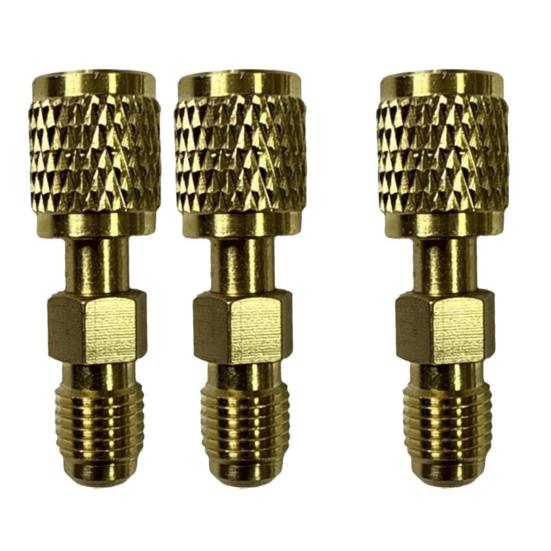 1/2Pcs R32 R454B Refrigerant Brass Adapter Rustproof Universal