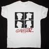 Музыкальная группа Gorillaz Demon Days Хлопок Белый Полный Размер Унисекс Классическая Футболка BT293 Унисекс Футболка