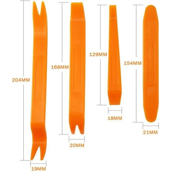 Многофункциональный аппарат для удаления обивки салона автомобиля из 4 частей