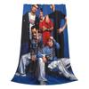 Музыкальные пледы Backstreet Boys Фланелевые пледы для дома, дивана Портативные легкие покрывала