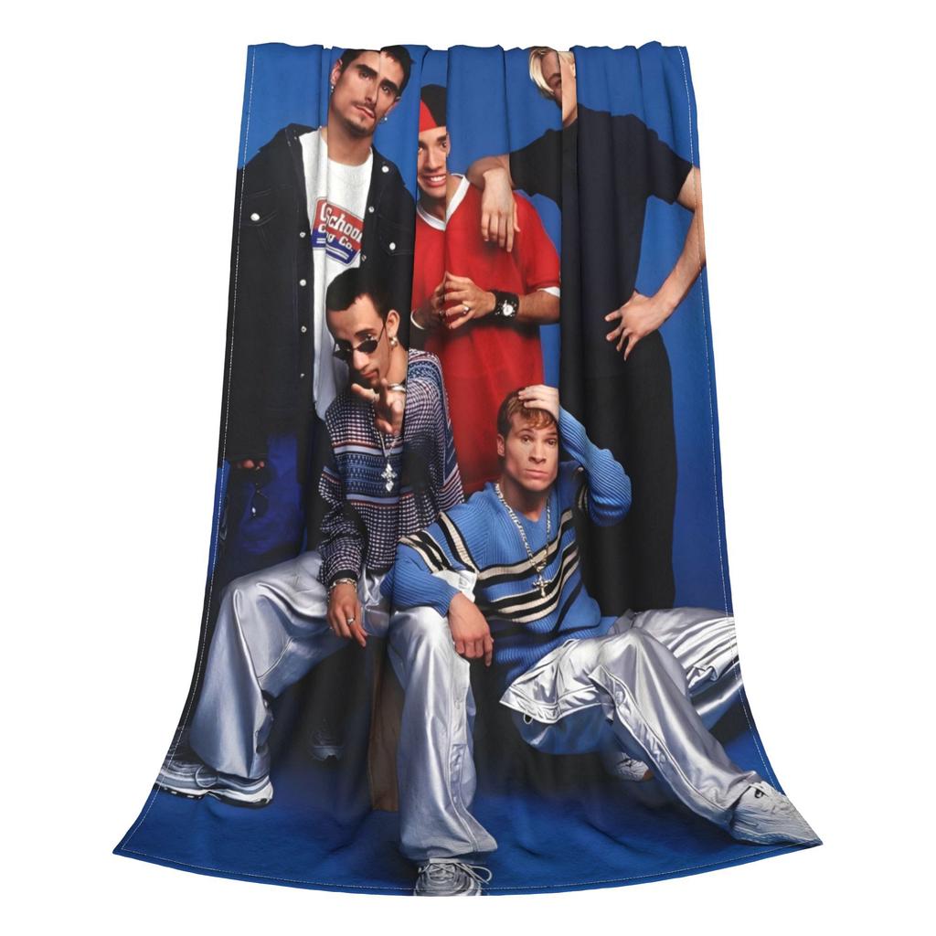 Музыкальные пледы Backstreet Boys Фланелевые пледы для дома, дивана Портативные легкие покрывала
