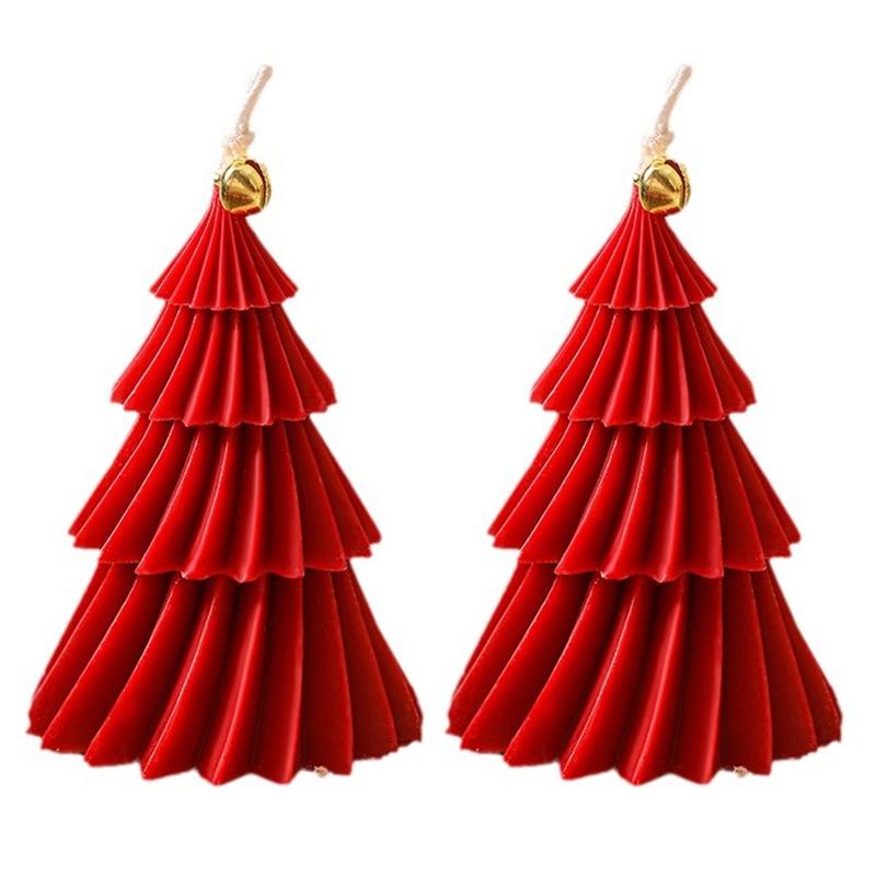 8X11 см Рождественская елка Ароматерапевтические свечи Подарки Соевый воск Настольные украшения Украшения для дома Творческие сувениры Форма циклона