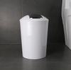 Golden Paper Holder Wall-mounted Toilet Brush Plastic Creative Toilet Paper Box Nordic Trash Can Waste Bins Bathroom Accessories
