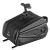 2.6L Bike Trunk Panniers Saddle Seat Bag Carriers with Reflectors Waterproof Hard Shells Bike Bag for Bicycles Rear Rack