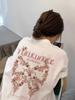 Унисекс Хлопковая футболка в американском стиле High Street Chic, Летняя, Большого размера, Свободный крой для Мужчин, Женщин и Пар