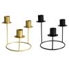 Pillar Candle Holder Candelabra Candle Holder for Centerpiece Holiday Table