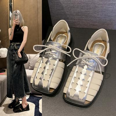 Мода 2024 Лето Женские Сандалии Шлепанцы Дизайнерские Пляжные Сандалии Дышащие Повседневные Плоские Сандалии Уличные Балетки