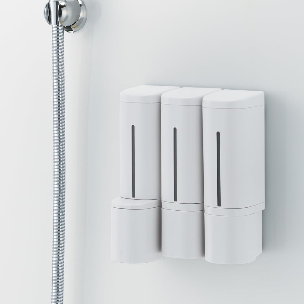 Richell Hover Магнитный пенный дозатор 1 шт. для рук и ванны x x 23 см полипропилен и вес 1 кг 500 мл, серый, (110048), Заправка одной рукой, Всплытие при нажатии,