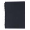 Music Score Folder Sheet Presentation Book Large Capacity PVC for File Home School Office Black