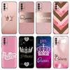 Чехол Rose Gold Pink Princess Queen для Xiaomi Redmi 7 7A 8A 9i 9A 9C 10 10A 10C K20 Note 5 6 Mi 8 9 9T Pro A2 Lite A3 6X Mix 3