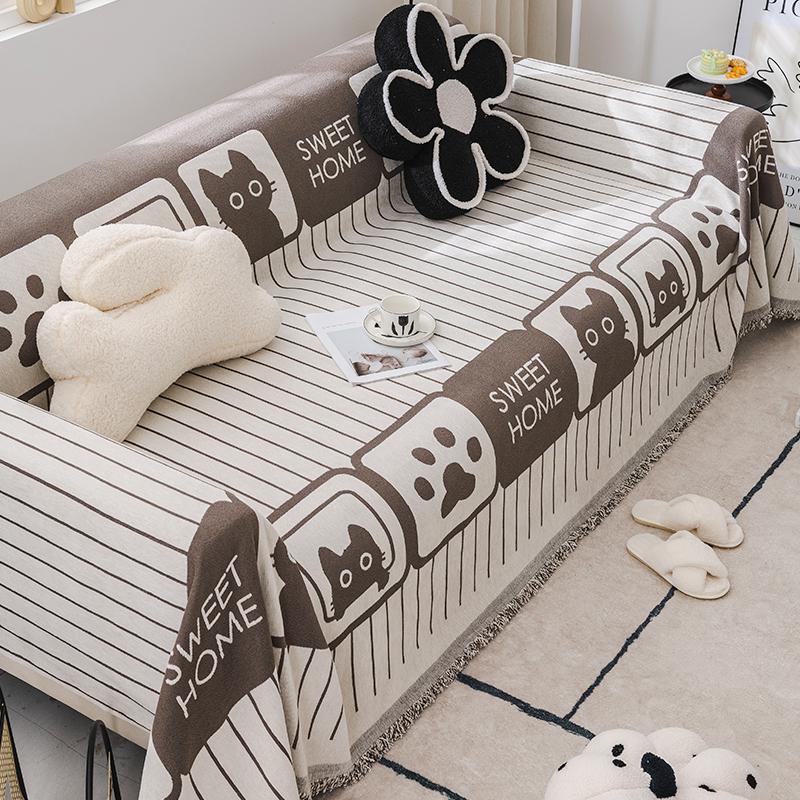 Чехол для дивана, легкий, роскошный и высококачественный, универсальный, всесезонный, пыленепроницаемый, противоскользящий, с защитой от царапин, антипригарный чехол для дивана