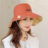 Sunscreen Daisy Bucket Hat Portable Fisherman Cap Fashion Outdoor Sun Hat Outdoor