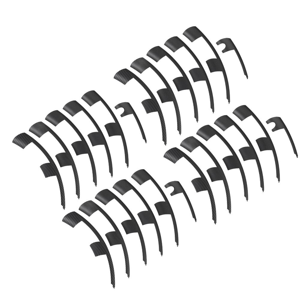 21 Inch Wheel Rim Protector Guard Scratch Resistant Hubcap Rim Patch Replacement for Performance