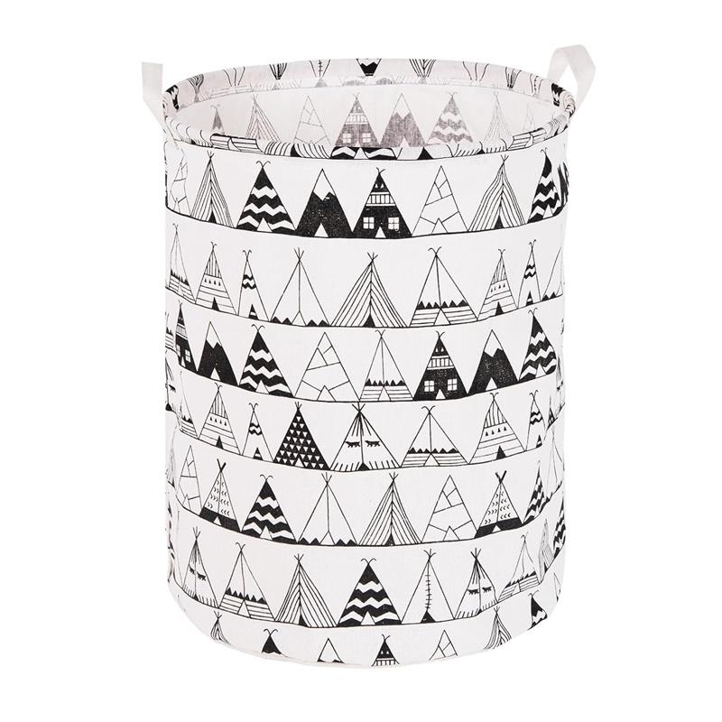 Folding Toy Basket Container Laundry Bag Wigwam Organizer 45 cm