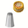 Stainless Steel Piping Tip #6B - Perfect for Cake Decorating, Cupcakes & Cookies - Essential Baking Tool for Home Kitchens