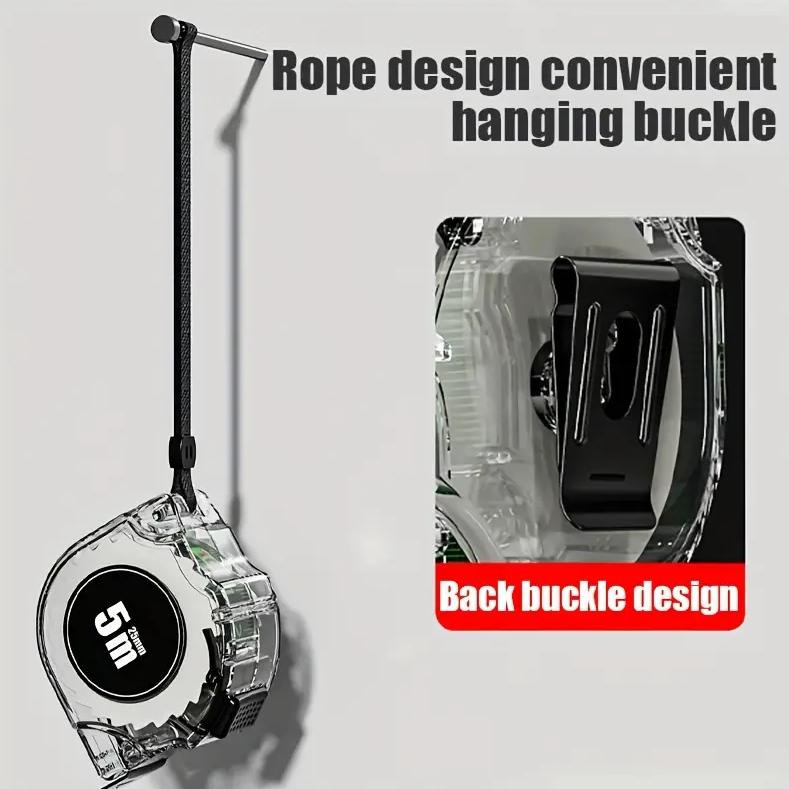 Самоблокирующаяся рулетка из флуоресцентной стали, высокоточная лазерная струйная кодовая линейка, измерительный инструмент, расширенная линейка