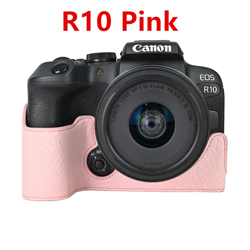 Получехол для камеры для Canon EOS R50V R50 R10 200D 200DII PowerShot V1 SX70HS Нижняя крышка с отверстием для батареи из ПУ кожи
