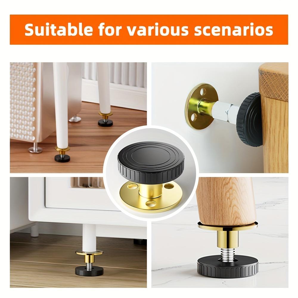 Adjustable 64-87mm Threaded Bed Frame Anti-Shake Tool Bed Headboard Stoppers Fixer