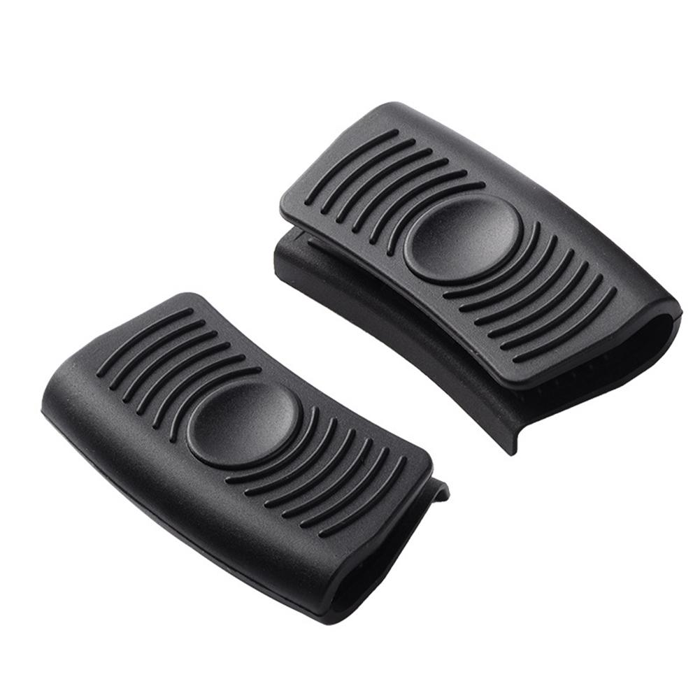 2pcs Pan Handle Cover Heat Resistant Anti Scalding Pot Holder Clip Non-Slip Silicone Pot Clips Cooking Tool Kitchen Gadgets