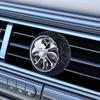 Новый автомобильный ароматерапевтический диффузор Стразы Освежители воздуха для грузовиков Воздухораспределитель Освежитель воздуха с вращающимся вентилятором Дизайн Рождественский подарок