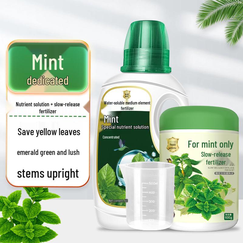 Органическое жидкое удобрение для гидропонной мяты и горшечных растений