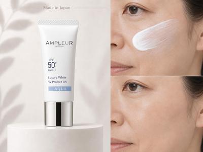 Luxury White W Protect UV Aqua солнцезащитный крем, 30 гр