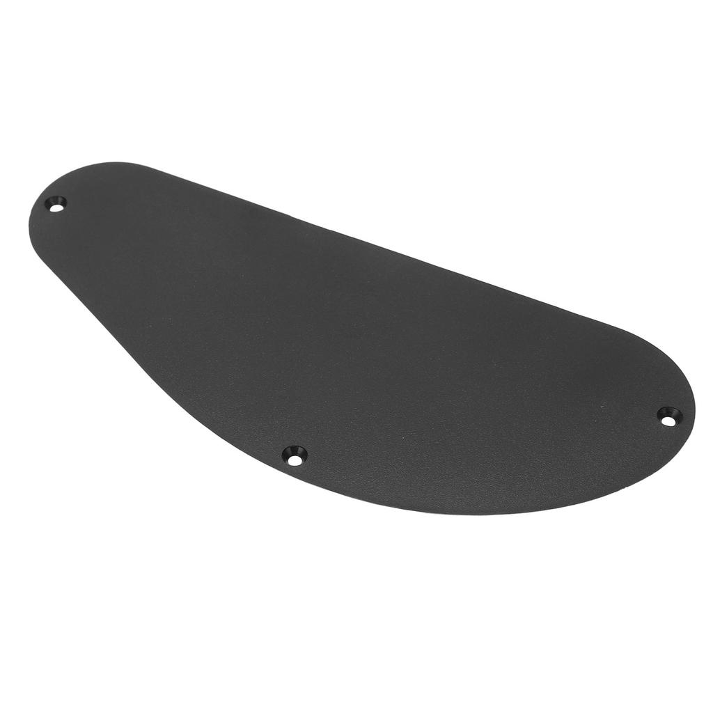 Гитарная задняя пластина Компактный размер Черный Портативный Изысканный внешний вид Прочная замена гитары
