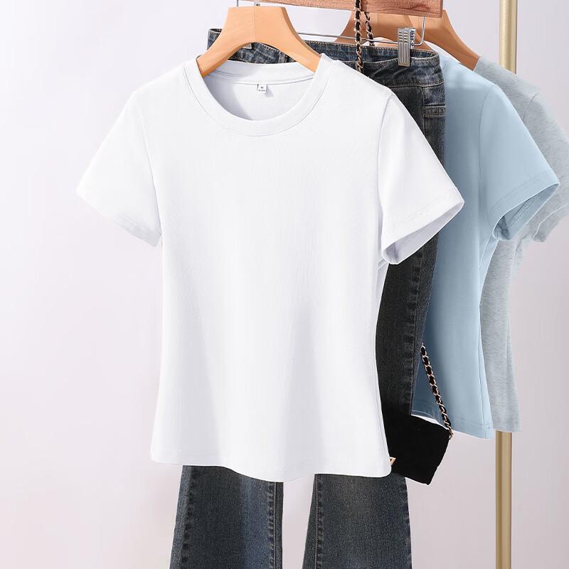 MJ STYLE Unisex Pure Cotton Short Sleeve T-Shirt