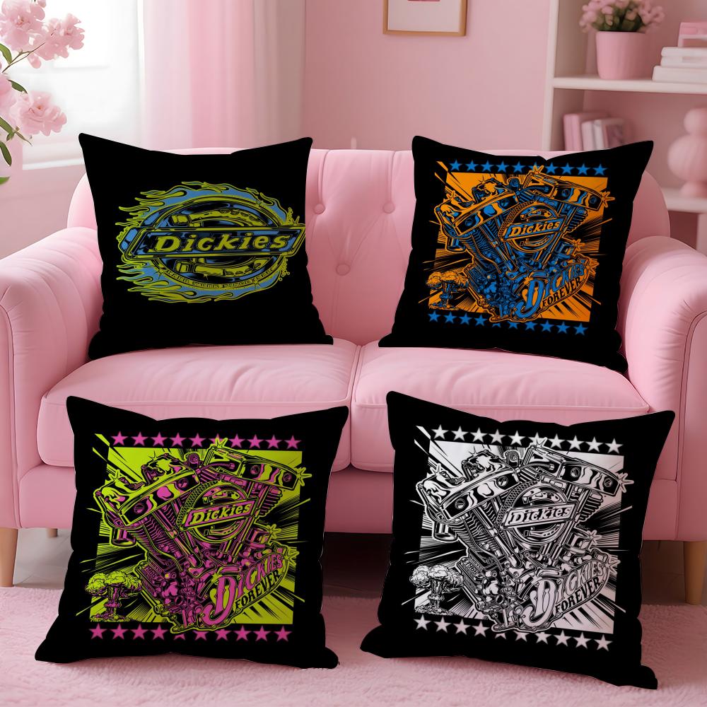 Luxury D-DickiesS Cushion Cover Comfortable Reversible Pillow Cover Ideal for Car Sofa Bedroom & Beyond