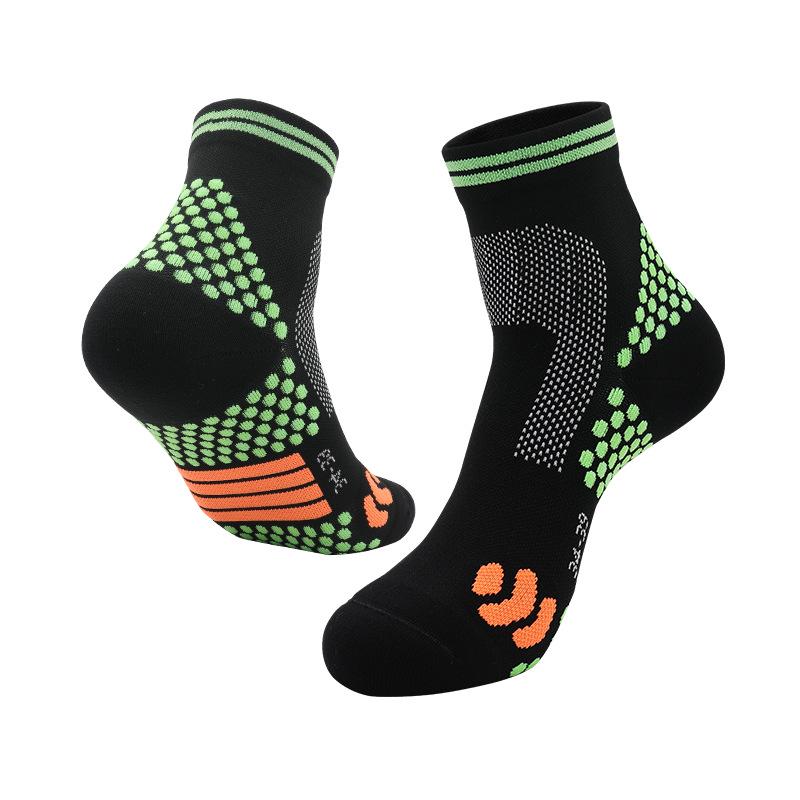 Women's Mid-Tube Compression Running Socks - Professional Marathon Calf Support, Elastic and Lightweight Design