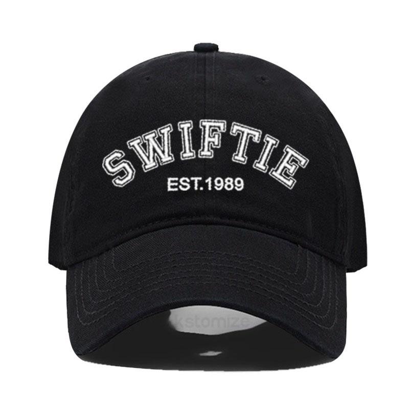 SWIFTIE 1989 Embroidery Baseball Cap for Men Women Unisex Washed Cotton Dad Hat Sun Hat Gift Fans Outdoor Sports Dropshipping