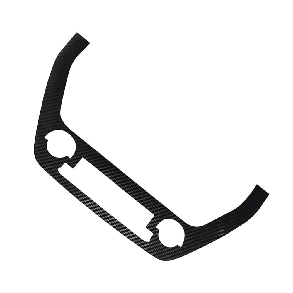 5D Carbon Fiber Look Console A/C Button Cover Trim For Toyota Corolla 2020-2024