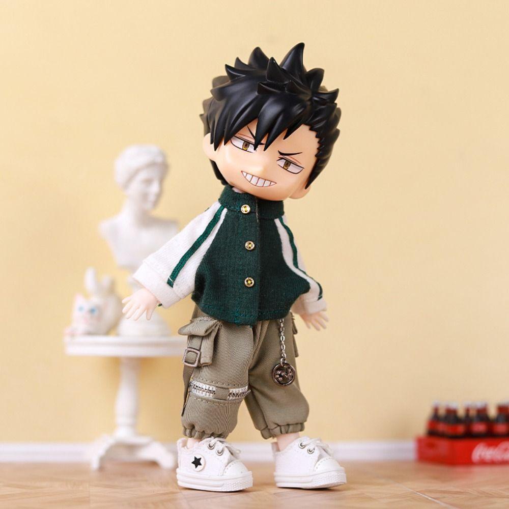 with Pocket 1/12 Zipper Pants High Quality BJD Doll Accessories  for Molly, GSC, Obitsu 11, Body9