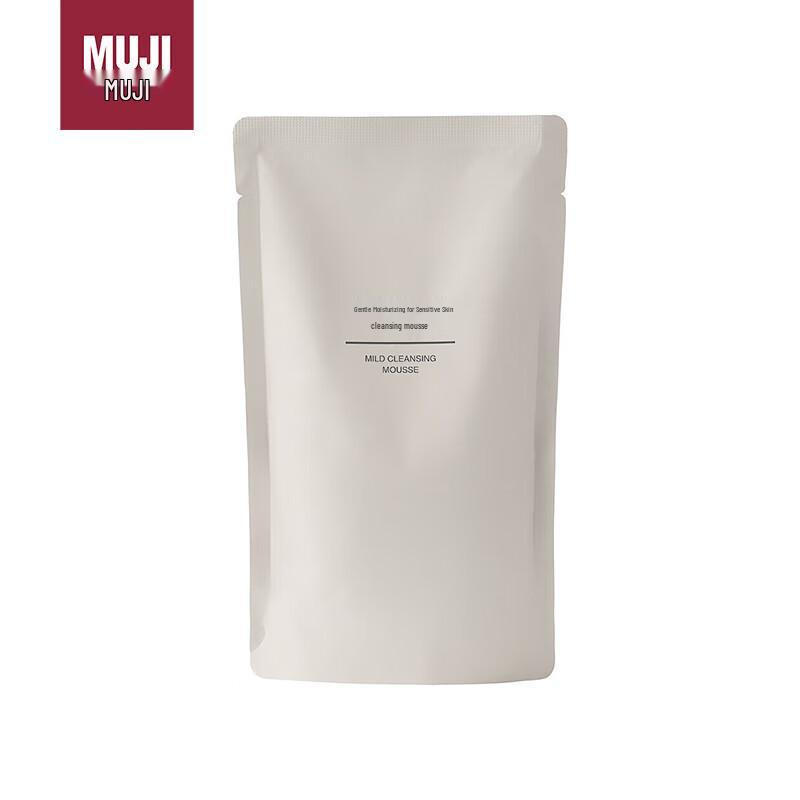 MUJI Мягкий увлажняющий очищающий мусс для чувствительной кожи