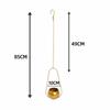 Hanging Bucket Plant Pot Iron Succulent Plant Flowerpot Hanging Flower Pot  Home Decoration