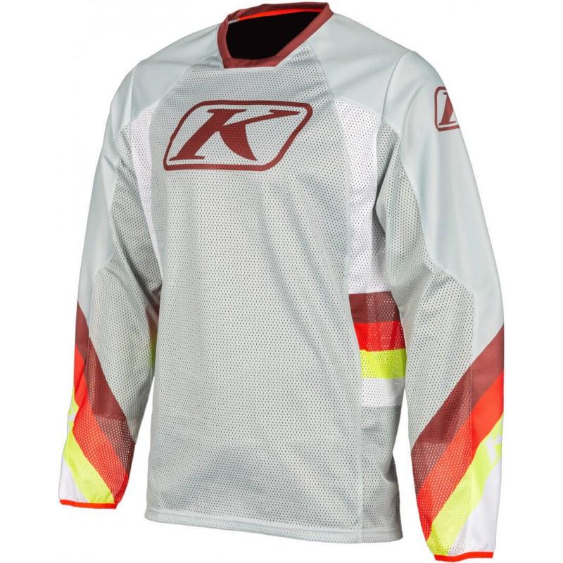KLIM Off-Road Motorcycle Riding Shirt Long Sleeve Quick-Dry Loose Fit UV Protection Breathable Cycling Top Men Women