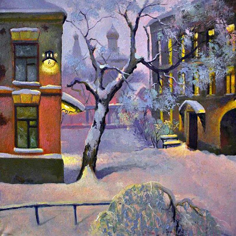 DIY Snow Scenic 5D Diamond Painting Full Round Drill Winter Diamond Embroidery Cross Stitch Mosaic Resin Gift Home Decor