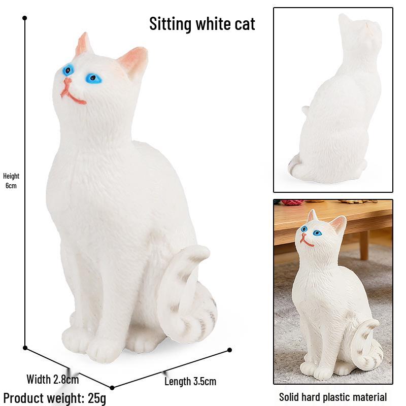 Cute Animal Models: Japanese Raccoon, Flying Squirrel, Monkey, Rabbit, Squirrel, Shiba Inu, Tiger, Lion, Lizard Toy Set