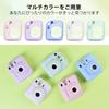 HIYQIN Чехол для Fujifilm Instax Mini 12, Силиконовый дорожный чехол, Ударопрочный, Защитная силиконовая оболочка (синий)