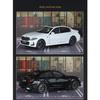1/32 BMW 320i Coupe Alloy Car Model Diecasts Metal Vehicles Car Model Simulation Sound and Light Collection Childrens Toys Gifts
