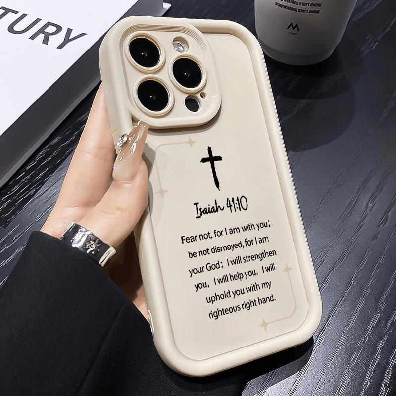 Силиконовый чехол для телефона с узором из книг Библии Для iPhone 17 16 16e 15 14 13 12 11 Pro Max Plus XS XR X Ударопрочный Мягкий чехол
