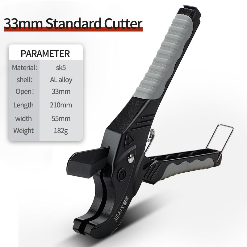 Труборез AIRAJ 33/42/65MM Ppr профессиональные ножницы Sk5 сверхпрочные трудосберегающие ножницы для шлангов из ПВХ электрический инструмент для резки линий