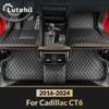 Для Cadillac CT6 2016-2024      Автомобильный коврик для пола Покрытие-коврик для автомобиля Аксессуары для интерьера Защитные коврики