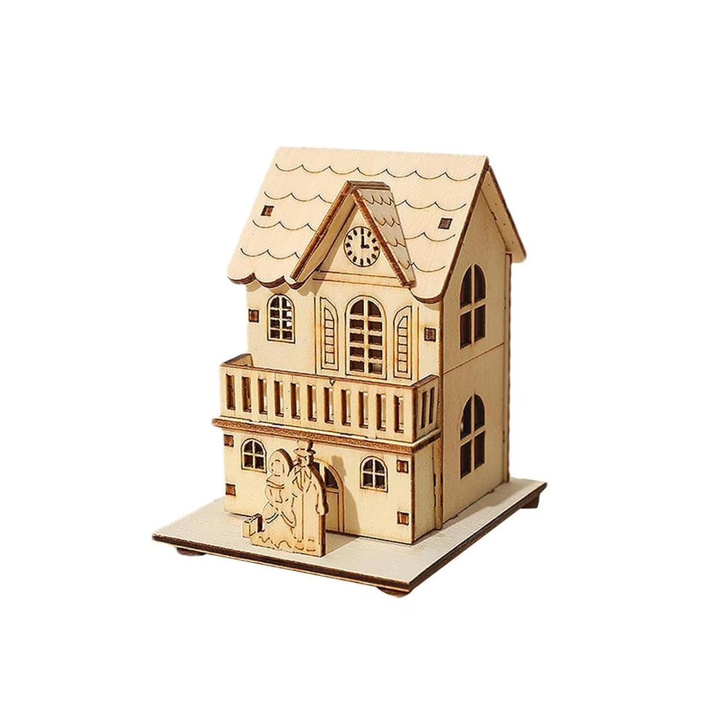 Рождественские украшения, Светящиеся домики, Снежный дом, Украшения для рождественской елки, Подарки, Украшения для окон