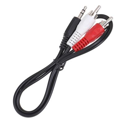 3,5-миллиметровый разъем Mini Plugto 2 RCA Мужской стерео аудиокабель для динамика Ohono
